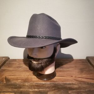 VINTAGE BRONER USA MADE HAT MEDIUM SIZE 7 1/8-7 1/4